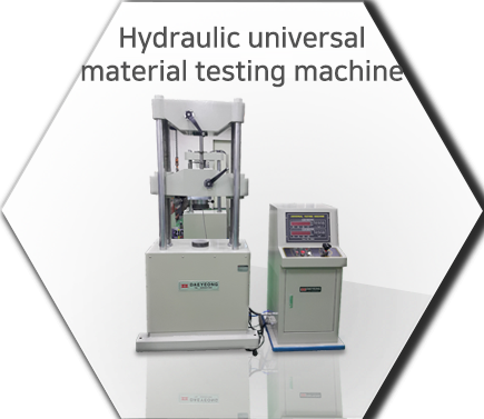 Hydraulic universal material testing machine